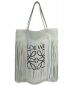 LOEWE（ロエベ）の古着「Vertical Tote Fringe Paula Bag」｜ミント