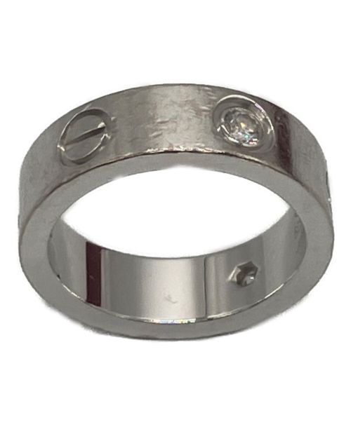 Cartier（カルティエ）Cartier (カルティエ) ラブリングハーフダイヤ サイズ:11号の古着・服飾アイテム