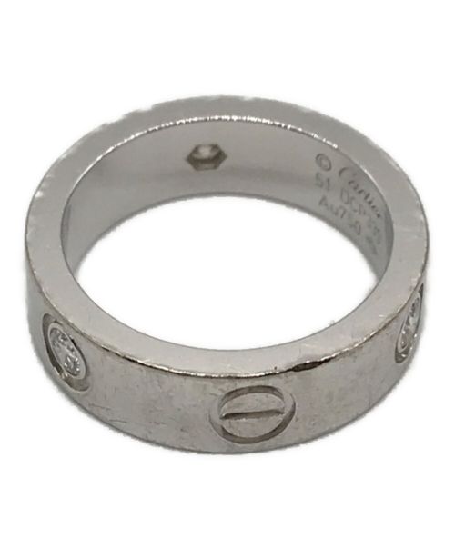 Cartier（カルティエ）Cartier (カルティエ) ラブリングハーフダイヤ サイズ:11号の古着・服飾アイテム