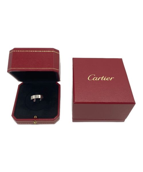 Cartier（カルティエ）Cartier (カルティエ) ラブリングハーフダイヤ サイズ:11号の古着・服飾アイテム
