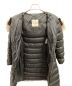 中古・古着 MONCLER (モンクレール) TINUVIELダウンコート ダークグレー サイズ:00：85800円