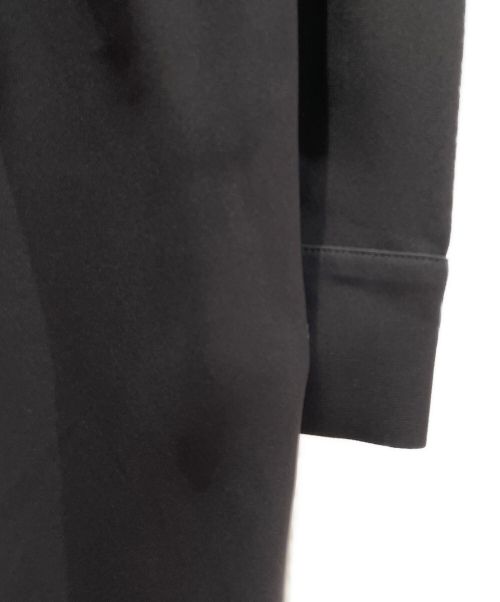 HERMES（エルメス）HERMES (エルメス) シルクドレスワンピース ブラック サイズ:36の古着・服飾アイテム