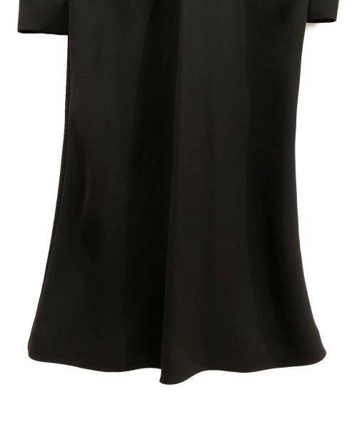 HERMES（エルメス）HERMES (エルメス) シルクドレスワンピース ブラック サイズ:36の古着・服飾アイテム