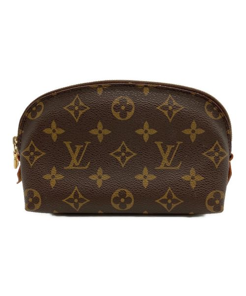 LOUIS VUITTON（ルイ ヴィトン）LOUIS VUITTON (ルイ ヴィトン) コスメポーチ ブラウンの古着・服飾アイテム