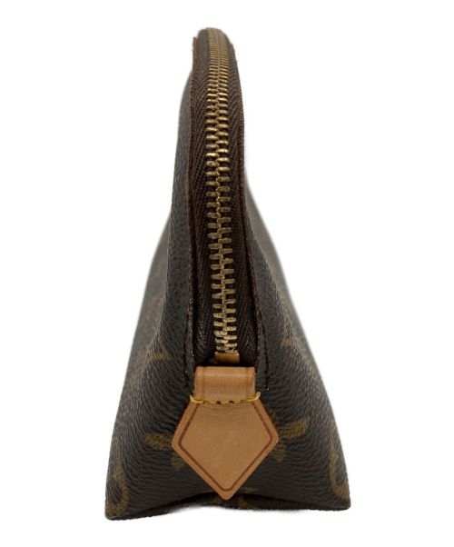 LOUIS VUITTON（ルイ ヴィトン）LOUIS VUITTON (ルイ ヴィトン) コスメポーチ ブラウンの古着・服飾アイテム