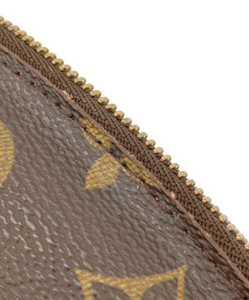 LOUIS VUITTON（ルイ ヴィトン）LOUIS VUITTON (ルイ ヴィトン) コスメポーチ ブラウンの古着・服飾アイテム