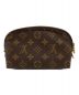 LOUIS VUITTON (ルイ ヴィトン) コスメポーチ ブラウン：39800円