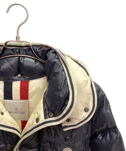 MONCLER（モンクレール）MONCLER (モンクレール) ダウンジャケット ネイビー サイズ:1の古着・服飾アイテム