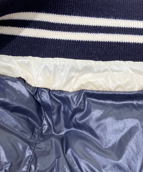 MONCLER（モンクレール）MONCLER (モンクレール) ダウンジャケット ネイビー サイズ:1の古着・服飾アイテム