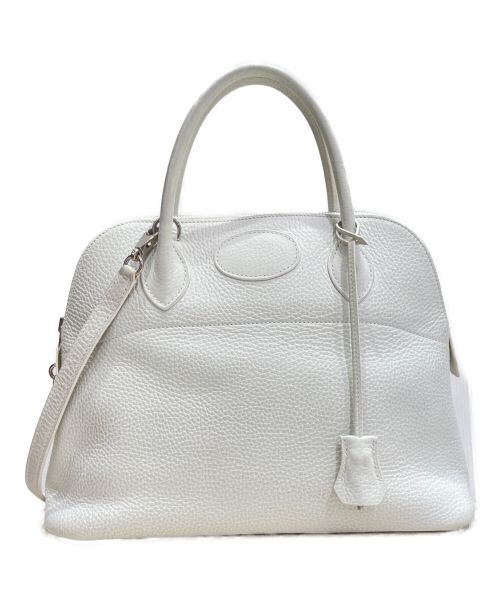 HERMES（エルメス）HERMES (エルメス) ボリード31 ホワイト サイズ:31の古着・服飾アイテム