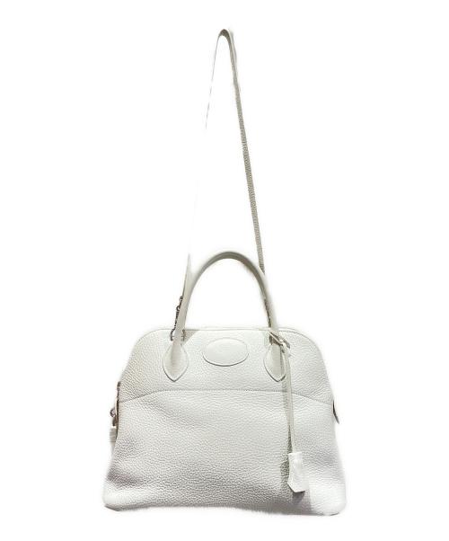HERMES（エルメス）HERMES (エルメス) ボリード31 ホワイト サイズ:31の古着・服飾アイテム