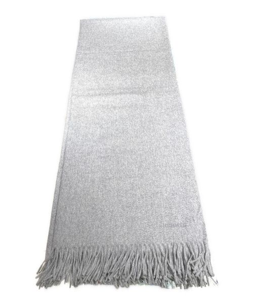 HERMES（エルメス）HERMES (エルメス) 大判ブランケット ライトグレーの古着・服飾アイテム