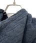 中古・古着 Christian Dior (クリスチャン ディオール) オブリーク テリーコットン ジャカードパイルパーカー ネイビー サイズ:L：118000円