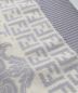 中古・古着 FENDI×VERSACE (フェンディ×ベルサーチ) 22SS FFロゴ半袖ニット ホワイト×グレー サイズ:50：59800円