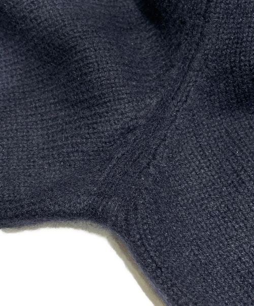 FENDI（フェンディ）FENDI (フェンディ) FFカシミヤタートルニット ネイビー サイズ:52の古着・服飾アイテム