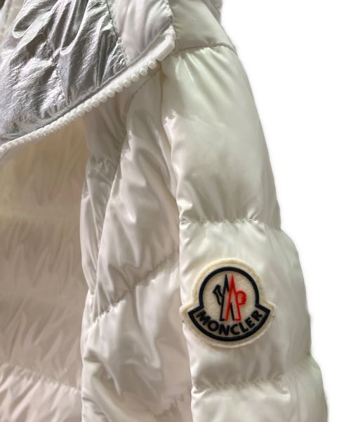 MONCLER（モンクレール）MONCLER (モンクレール) ライトダウンジャケット ホワイト サイズ:4の古着・服飾アイテム