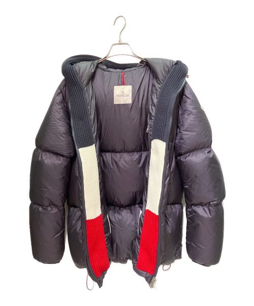 MONCLER（モンクレール）MONCLER (モンクレール) ダウンジャケット ネイビー サイズ:５の古着・服飾アイテム