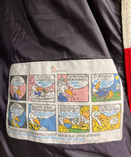 MONCLER（モンクレール）MONCLER (モンクレール) ダウンジャケット ネイビー サイズ:５の古着・服飾アイテム