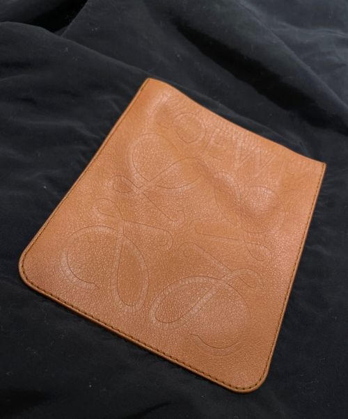 LOEWE（ロエベ）LOEWE (ロエベ) バックプリントボンバージャケット ブラック サイズ:46の古着・服飾アイテム