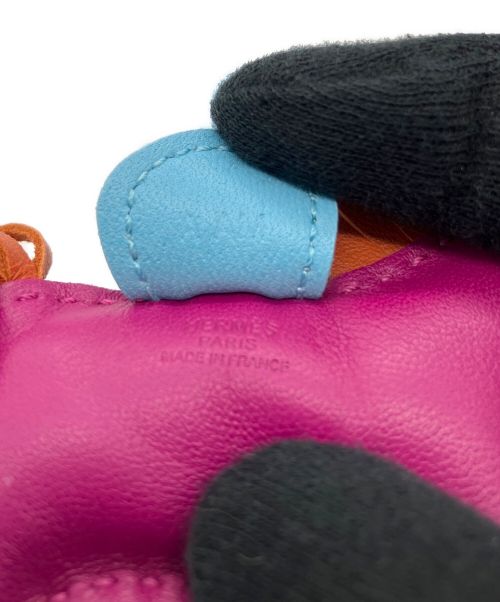 HERMES（エルメス）HERMES (エルメス) ロデオチャームPM スカイブルー×ピンク サイズ:PMの古着・服飾アイテム