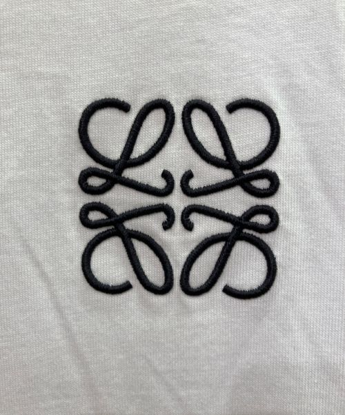 LOEWE（ロエベ）LOEWE (ロエベ) アナグラムTシャツ ホワイト サイズ:XLの古着・服飾アイテム