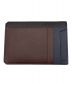 HERMES (エルメス) シティ8CCカードケース ブラック×ネイビー：52800円