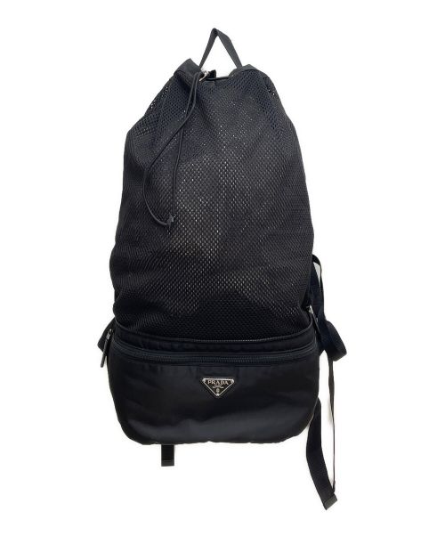PRADA（プラダ）PRADA (プラダ) 2WAYウエストバックパック ブラック サイズ:-の古着・服飾アイテム