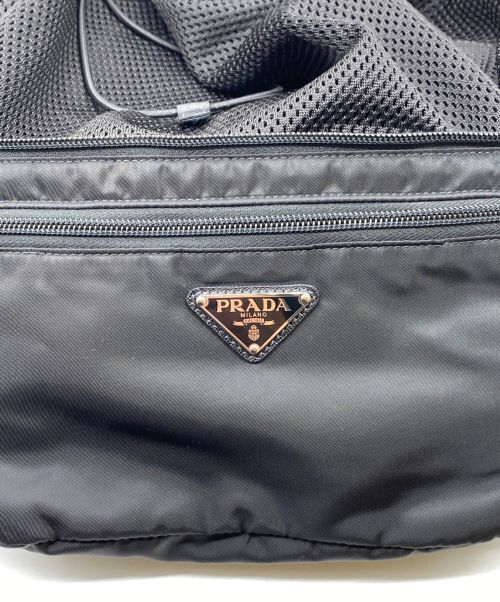 PRADA（プラダ）PRADA (プラダ) 2WAYウエストバックパック ブラック サイズ:-の古着・服飾アイテム