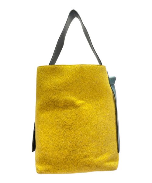 CELINE（セリーヌ）CELINE (セリーヌ) ツイステッド カバ スモール ネイビー×ベージュ サイズ:スモールの古着・服飾アイテム