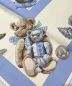 中古・古着 HERMES (エルメス) カレ 90 ブルー サイズ:カレ90 未使用品：22000円