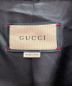中古・古着 GUCCI (グッチ) ウールモヘアカーディガン ブラック×ホワイト サイズ:Ｓ：42800円
