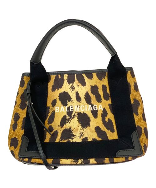 BALENCIAGA（バレンシアガ）BALENCIAGA (バレンシアガ) ネイビーカバスS ベージュ サイズ:Sの古着・服飾アイテム