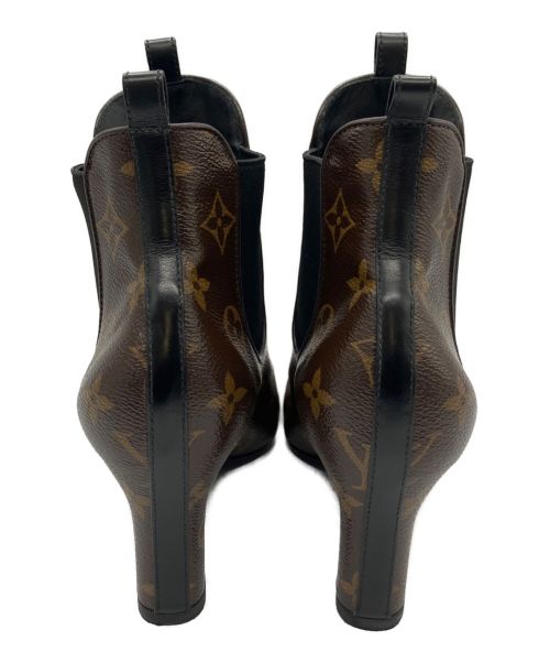LOUIS VUITTON（ルイ ヴィトン）LOUIS VUITTON (ルイ ヴィトン) モノグラムサイドゴアブーツ ブラウン サイズ:36の古着・服飾アイテム