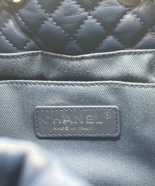 CHANEL（シャネル）CHANEL (シャネル) デニムショルダーバッグ スカイブルーの古着・服飾アイテム