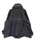 BALENCIAGAバレンシアガ）の古着「オーバーサイズナイロンジャケット」｜ブラック