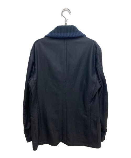 HERMES（エルメス）HERMES (エルメス) ショールカラージャケット ブラック サイズ:48の古着・服飾アイテム