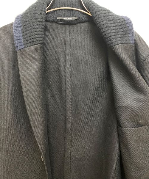 HERMES（エルメス）HERMES (エルメス) ショールカラージャケット ブラック サイズ:48の古着・服飾アイテム