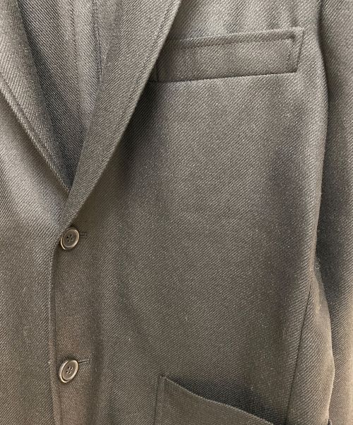 HERMES（エルメス）HERMES (エルメス) ショールカラージャケット ブラック サイズ:48の古着・服飾アイテム