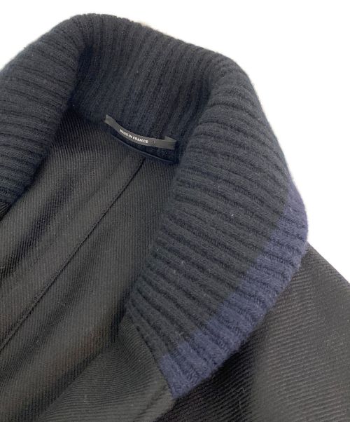HERMES（エルメス）HERMES (エルメス) ショールカラージャケット ブラック サイズ:48の古着・服飾アイテム