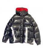 MONCLERモンクレール）の古着「ロゴダウンジャケット」｜ブラック