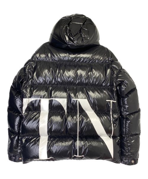MONCLER（モンクレール）MONCLER (モンクレール) ロゴダウンジャケット ブラック サイズ:48の古着・服飾アイテム