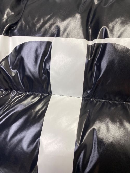 MONCLER（モンクレール）MONCLER (モンクレール) ロゴダウンジャケット ブラック サイズ:48の古着・服飾アイテム