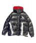 MONCLER（モンクレール）の古着「ロゴダウンジャケット」｜ブラック