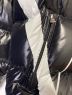 中古・古着 MONCLER (モンクレール) ロゴダウンジャケット ブラック サイズ:48：99800円