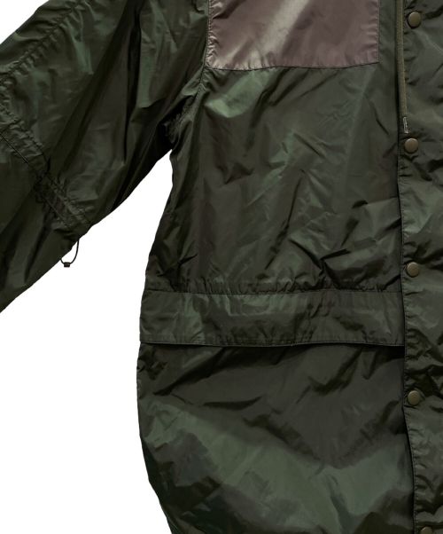 MONCLER（モンクレール）MONCLER (モンクレール) Eloi K2ジップアップパーカー モスグリーン×グレー サイズ:2の古着・服飾アイテム