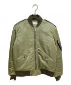 Saint Laurent Parisサンローランパリ）の古着「CLASSIC BOMBER JACKET」｜カーキ