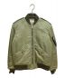 Saint Laurent Paris（サンローランパリ）の古着「CLASSIC BOMBER JACKET」｜カーキ