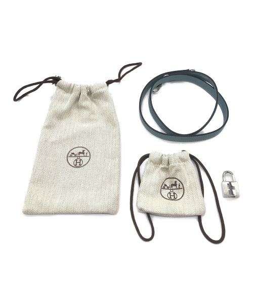 HERMES（エルメス）HERMES (エルメス) ボリード37 シエル スカイブルーの古着・服飾アイテム
