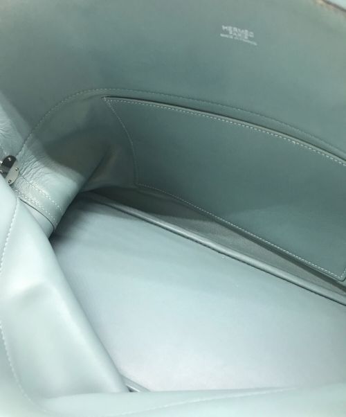 HERMES（エルメス）HERMES (エルメス) ボリード37 シエル スカイブルーの古着・服飾アイテム