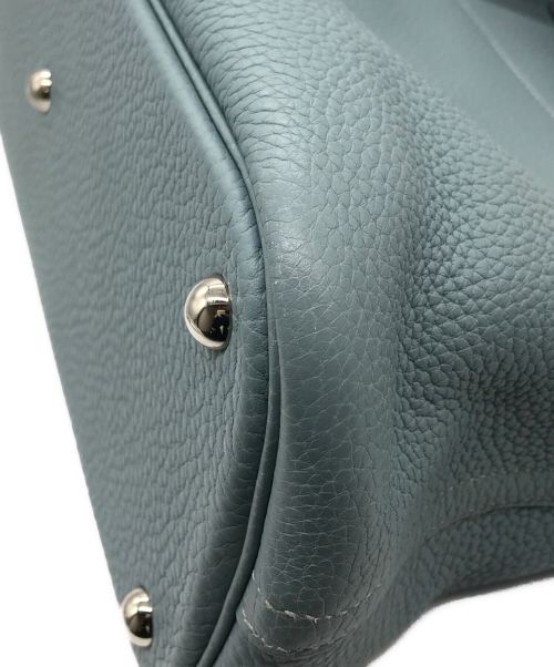 HERMES（エルメス）HERMES (エルメス) ボリード37 シエル スカイブルーの古着・服飾アイテム